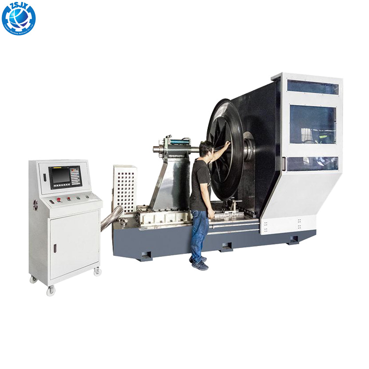 Fan Front Plate Air Inlet Spinning Lathe