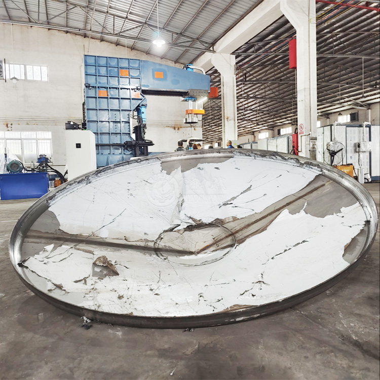 Dish-Shaped Head CNC Spinning Flanging Machine