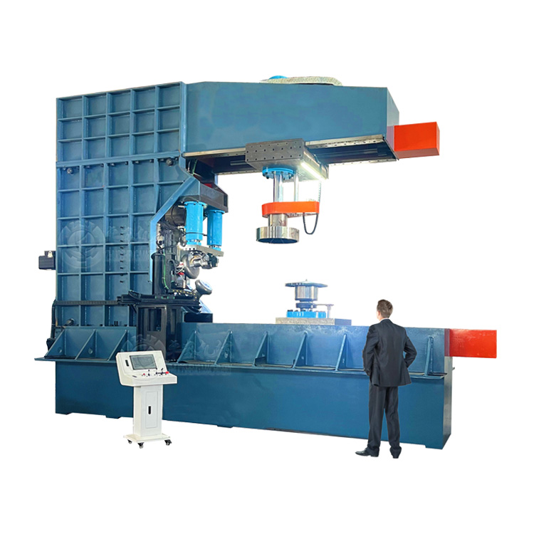Dish-Shaped Head CNC Spinning Flanging Machine