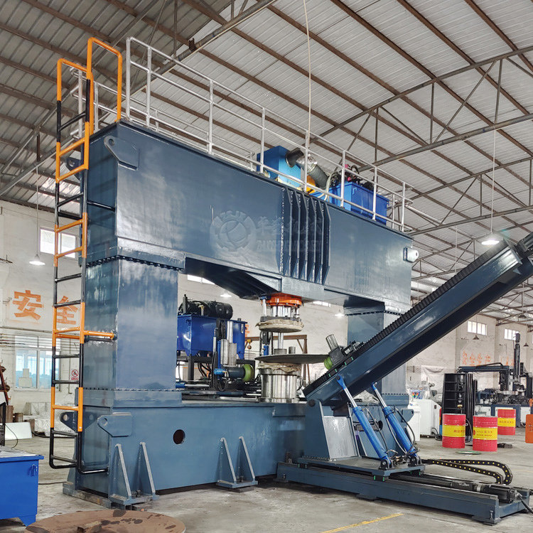 Oil Tank Head End Hydraulic Drum Forming Machine