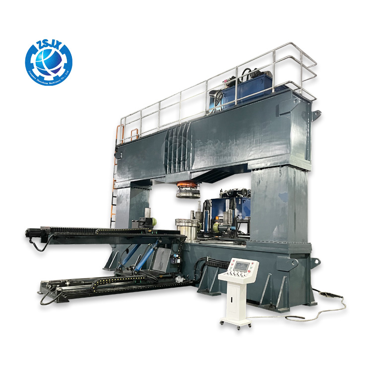 Oil Tank Head End Hydraulic Drum Forming Machine