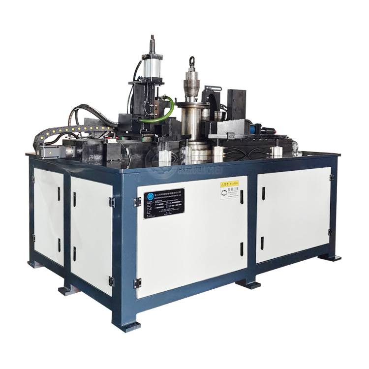 Heavy-Duty Automatic Punching And Flanging Machine