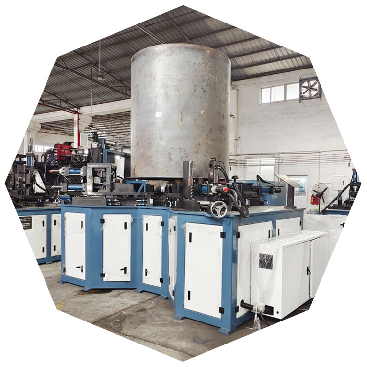 Heavy-Duty Automatic Hydraulic Flanging Punching Machine