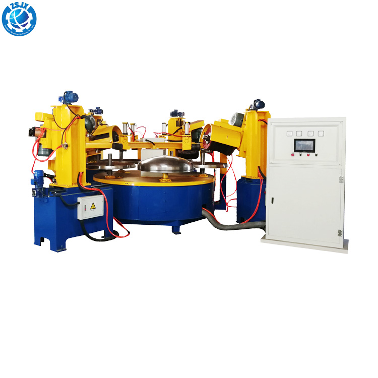 Six-Group Disc-Type Automatic Polishing Machine
