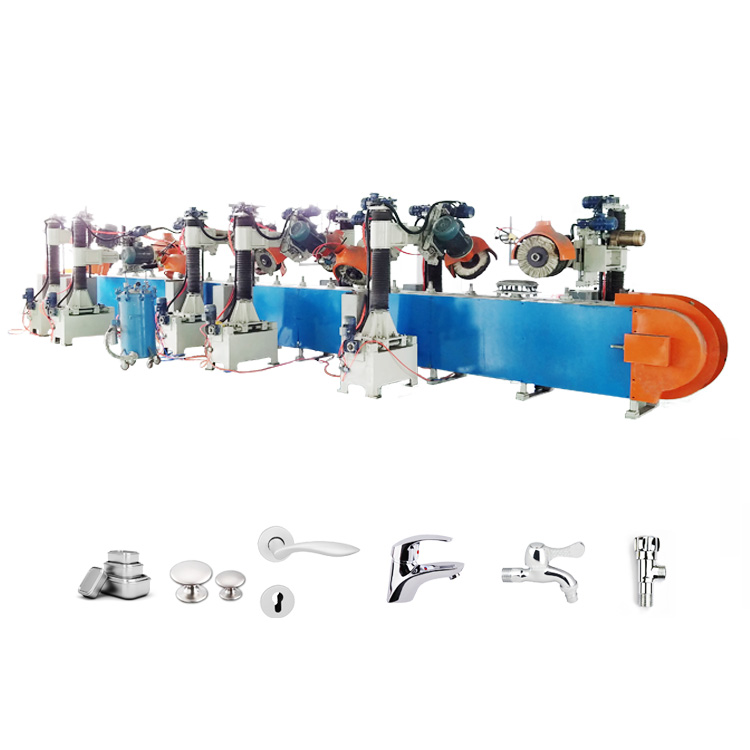 Chain-Type Multi-Head Automatic Polishing Machine