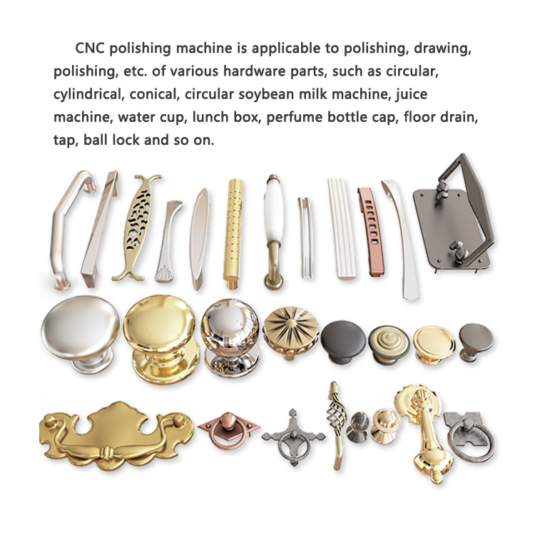 Metal Irregular Parts Automatic CNC Polishing Machine