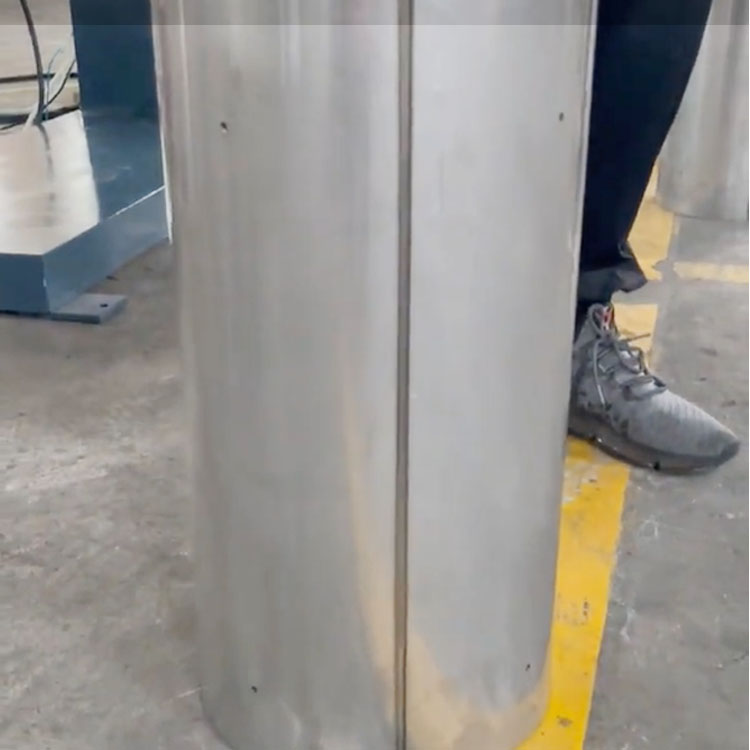 Automatic Metal Cylinder Straight Seam Welding Machine