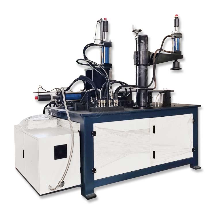 Automatic Hydraulic Cylinder Pot Trimming  Curling Machine