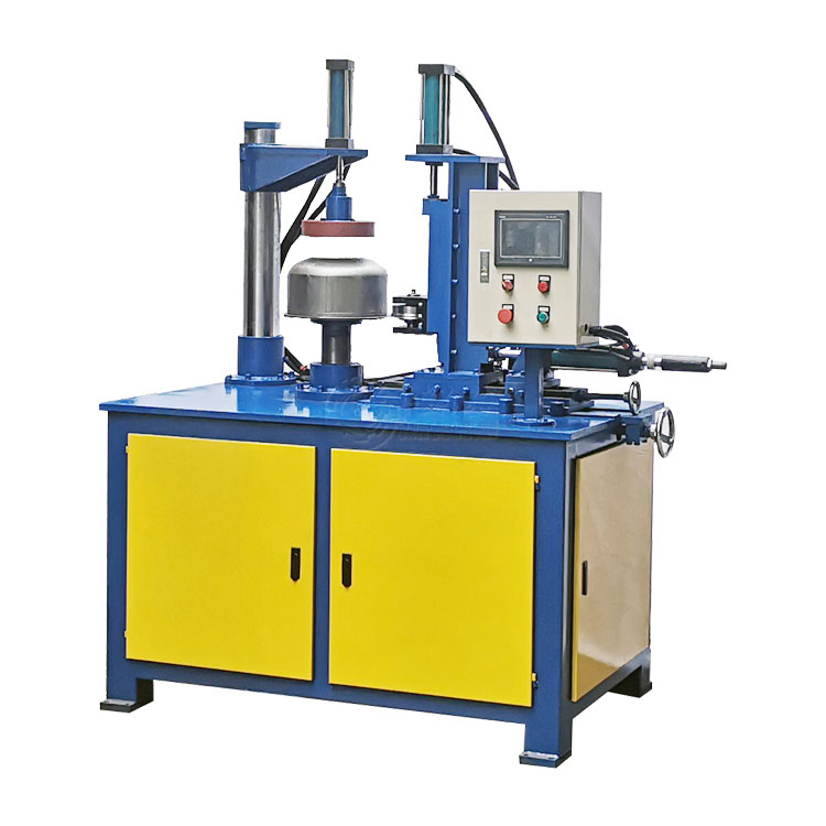 Automatic Hydraulic Cylinder Pot Trimming  Curling Machine