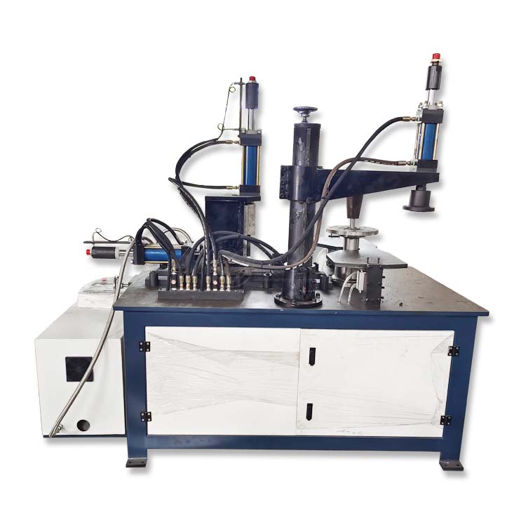 Automatic Hydraulic Cylinder Pot Trimming  Curling Machine
