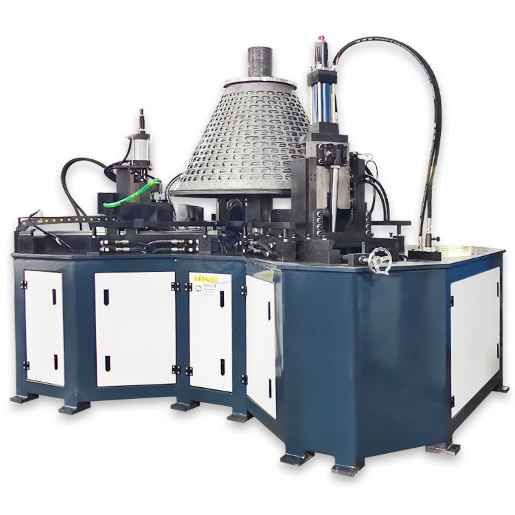 Multifunctional Automatic Hydraulic Cone Barrel Conical Flanging Machine