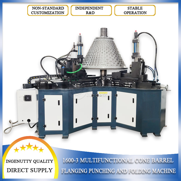 Multifunctional Automatic Hydraulic Cone Barrel Conical Flanging Machine